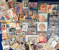 Trade cards, a selection of football & other trade cards cards inc. Kane Products International