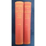 Books, A History of Luton and Its Hamlets, Austin, 2 vols 1928 (gd)