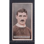 Cigarette card, Wills (Scissors), Famous Footballers, type card, no 39, W Meredith Manchester Utd (
