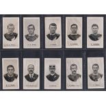 Cigarette cards, Taddy, Footballers (New Zealand) (set, 50 cards) (mostly gd)