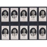 Cigarette cards, Taddy, Prominent Footballers (No Footnote), Brighton & Hove Albion, (set, 15 cards)