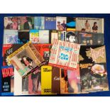 Vinyl Records, a collection of 140+, 45rpm singles, many different artists & music styles, several