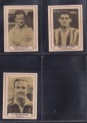 Trade cards, Wilkinson & Co, Popular Footballers, 3 cards, no 10, Trevor Ford, no 12, G