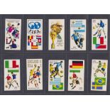 Trade cards, Goodies, Football, World Cup (1974) (set, 25 cards) (vg)