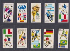 Trade cards, Goodies, Football, World Cup (1974) (set, 25 cards) (vg)