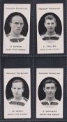 Cigarette cards, Taddy, Prominent Footballers (London Mixture) Queen's Park Rangers, 4 cards, G
