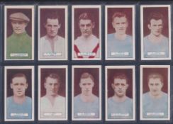 Cigarette cards Pattreiouex, Footballers Series, (Blue Caption) (set, 50 cards) (vg)