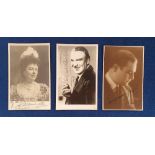 Autographs, a good selection of 3 signed postcards of famous opera singers of the late 19th early