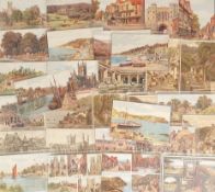 Postcards, Artist Drawn, a collection of 430+ cards to include Jotter, Marjorie Bates, Arthur C.