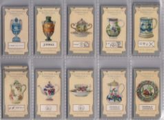 Cigarette cards, Lea, Old Pottery & Porcelain A, (47/50 missing nos 15, 43, & 49) & 2nd Series (set,