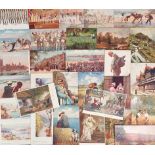 Postcards, Tucks, 270+ various Tuck cards to include Wimbush, Famous Paintings, Comic, Sea-side,