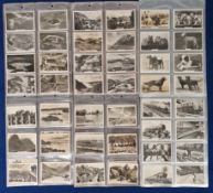 Cigarette cards, Pattreiouex, a collection of 10 photographic sets, 48 cards in each, all 'M'
