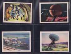Trade cards, Anglo Confectionery Ltd, Space, 'X' size (set, 66 cards) (gd)