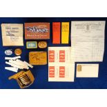 Tobacco advertising, Samuel Gawith, Kendal, a selection of items inc. 7 snuff tins (in original