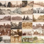 Postcards, Buckinghamshire, a collection of approx. 128 cards, with RPs of Bapsey House Taplow,