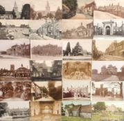 Postcards, Buckinghamshire, a collection of approx. 128 cards, with RPs of Bapsey House Taplow,