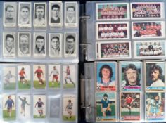 Trade cards, Football, six modern albums containing 100s of part sets & odds, many different