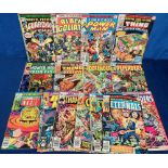 Marvel Comics, 31 UK issues from the 1970's inc. The Eternals, Super-Villain Team Up, The Thing &