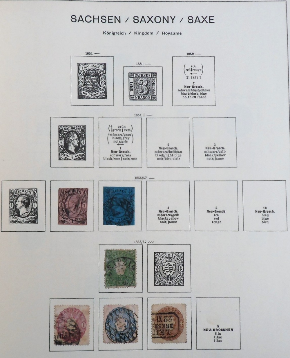 Stamps, Germany collection housed in 4 blue Schaubek printed albums, 1849 onwards to include - Image 3 of 6