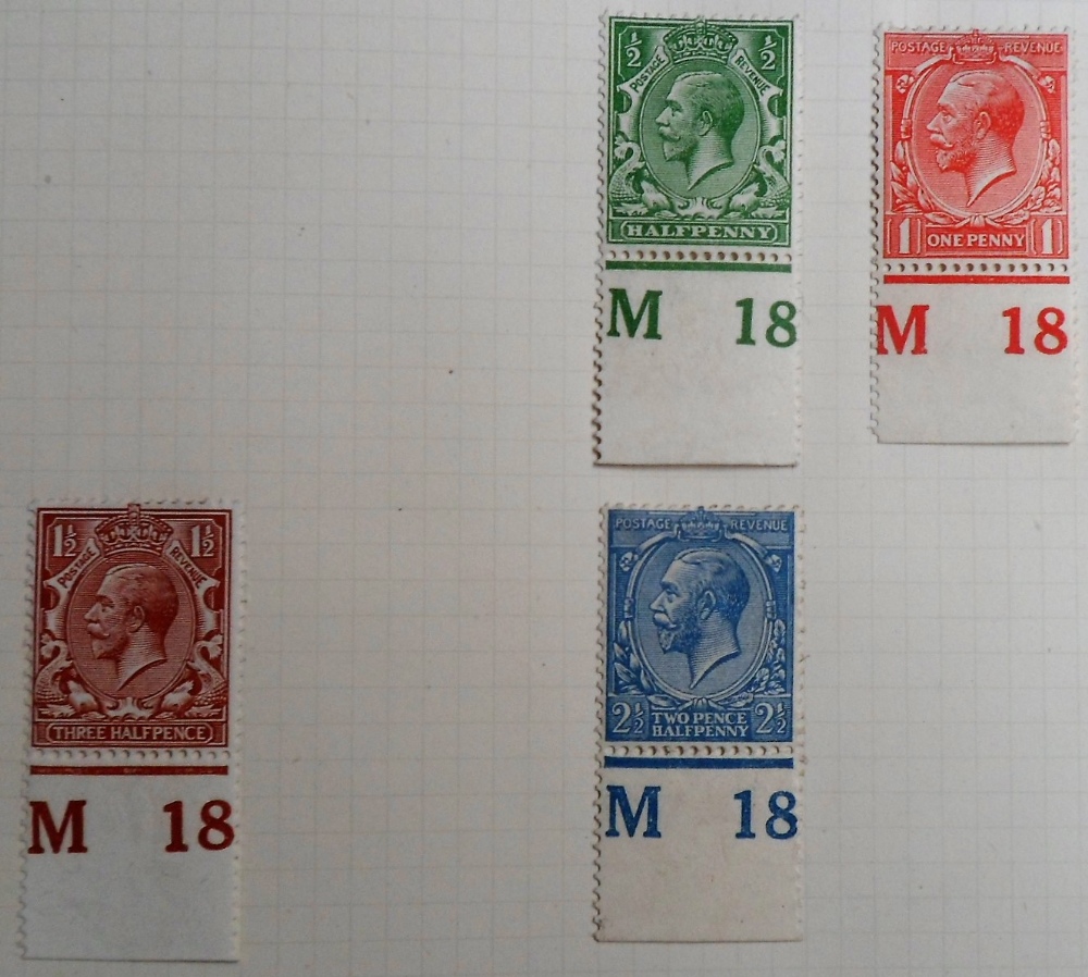 Stamps, GB QV-KGVI mint and used collection with values to £1, noted QV 5 shilling Rose Plate 1 ( - Image 9 of 12