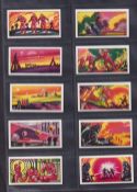 Trade cards, Kane Products, Space Adventure (set, 50 cards) (vg/ex)