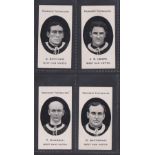 Cigarette cards, Taddy, Prominent Footballers (London Mixture), West Ham United, 4 cards, G.