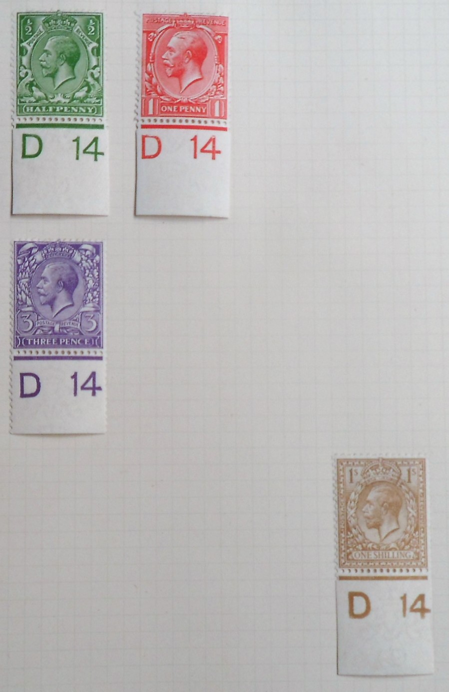 Stamps, GB QV-KGVI mint and used collection with values to £1, noted QV 5 shilling Rose Plate 1 ( - Image 6 of 12