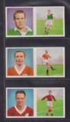 Trade cards, Chix, Footballers (Portrait & Action) 2 sets, nos 1-24 and 25-48, 'X' size (vg/ex)