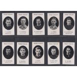 Cigarette cards, Taddy, Prominent Footballers (No Footnote), Norwich City (set, 15 cards) (mostly