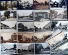 Postcards, Middlesex, a mix of approx. 30 cards, with Harrow (9), Eastcote (9), Greenford (6), and