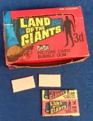 Trade cards etc, A&BC Gum, Land of the Giants, counter display box (empty) sold with one unopened