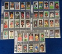 Trade cards, Bassett, Football, 5 sets, 1979/80 (50 cards), 1980/81 (50 cards), 1981/82 (50