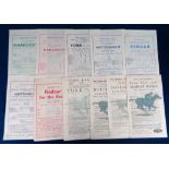 Horse Racing / Railways, a collection of 11 LNER Railway Excursion handbills, all for horse racing