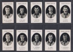 Cigarette cards, Taddy, Prominent Footballers (No Footnote), Portsmouth (set, 15 cards) (gd/vg)