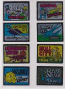 Trade cards, A&BC Gum, Football Team Emblems, 'M' size (set, 20 cards) (gd)