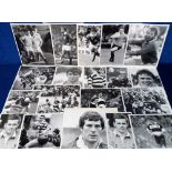 Sport Photographs, Rugby Union, collection of 8 x 10 and 6 x 8 Press Photos, 1980’s and early 1990’