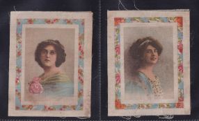 Tobacco silks, Argentina, Compania Tabacalera, Beauties, colour portraits, approx. 115mm x 90mm, 7