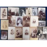 Photographs, Victorian to 1960s, approx. 130 to include cabinet cards (12), prams, children, events,