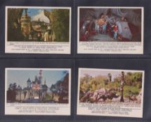Trade cards, USA, Donruss, Disneyland 'X' size (set, 66 cards) (vg)