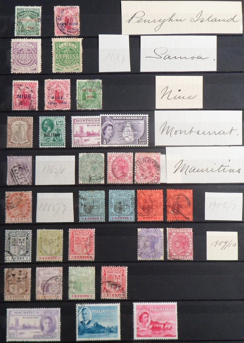 Stamps, Collection of Australia, New Zealand, Malaya, Malta & South Africa housed in a maroon - Image 18 of 30