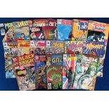 Comics, Sci Fi, a collection of 55 1980s and 90s comics (DC, Marvel, Defiant, Image, First