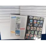 Stamps, GB QEII collection of yearpacks 1983-1998 complete with stamps. (16)
