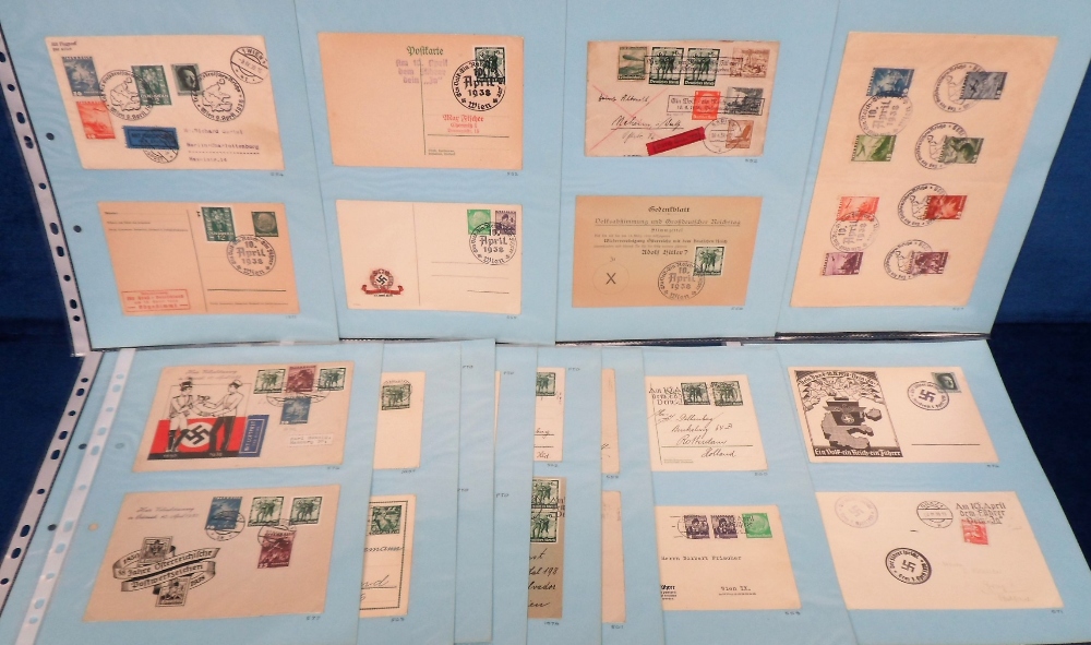 Postal History, Nazi Germany, an interesting collection concerning the Anschluss Vote of 10th - Image 2 of 2