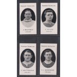 Cigarette cards, Taddy, Prominent Footballers (London Mixture), Chelsea, 4 cards, J. Molyneux, F.