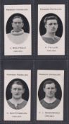 Cigarette cards, Taddy, Prominent Footballers (London Mixture), Chelsea, 4 cards, J. Molyneux, F.