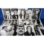 Photographs, Cinema, a good selection of approx. 55 mainly 10"x8" photographs of film stars, with