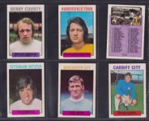 Trade cards, A&BC Gum, Footballers, (Did you know?, 110 - 219) 'X' size (set, 109 cards) (vg/ex)