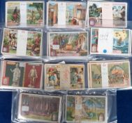 Trade cards, Liebig, a complete run of sets between S1151 and S1161, approx. 24 sets with several