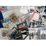 Ephemera, a selection of over 200 items to include greetings cards, scraps, photographs,