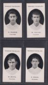 Cigarette cards, Taddy, Prominent Footballers (London Mixture), Fulham, 4 cards, H. Pearce, W.